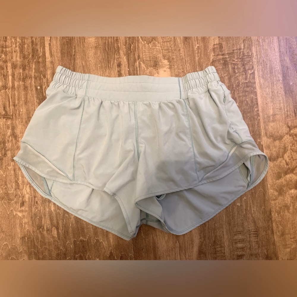 Size 10 lululemon hotty hot shorts. 2.5 inch low rise.
